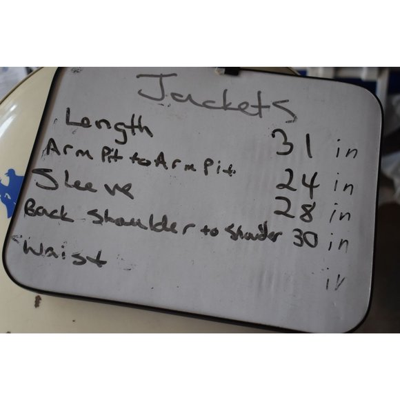 Vintage Men's Bob Allen Burgundy Puffer Hunting Jacket Suede Patches L - Picture 10 of 10